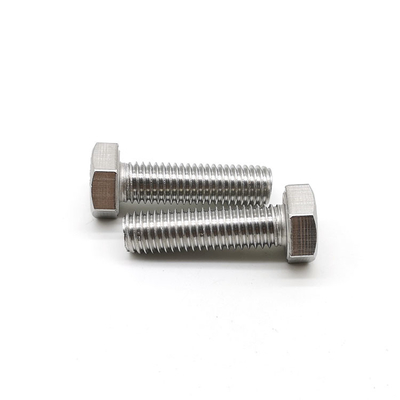 Hexagon Head Bolts Thread Up To End ISO 4017 A4 80 Stainless Steel 316