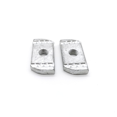 Steel Solar Panel Fasteners Hot Dip Galvanized Strut Channel Nut Without Spring