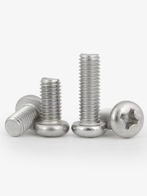 ASME B18.6.3P Stainless Steel Machine Screws Phillips Drive Pan Head 18-8