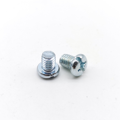 ASME B18 6.3 Steel Machine Screws Pan Head Combination Phillips Slotted Machine Screws