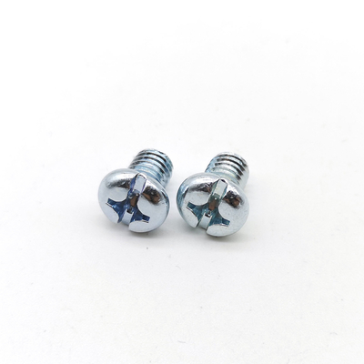 ASME B18 6.3 Steel Machine Screws Pan Head Combination Phillips Slotted Machine Screws