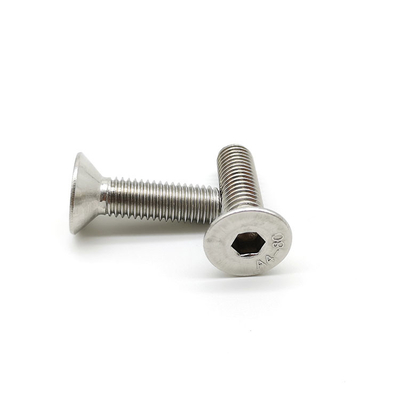 A4.80 DIN 7991 Hexagon Socket Countersunk Head Screws Hex Flat Head Cap Screw