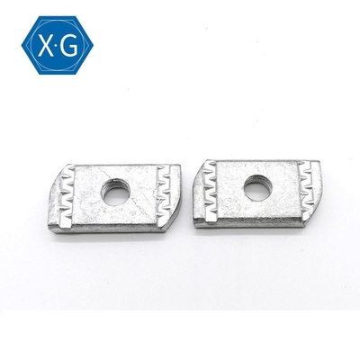 Steel Solar Panel Fasteners Hot Dip Galvanized Strut Channel Nut Without Spring