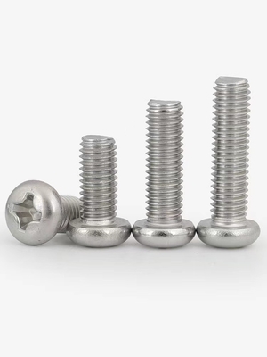ASME B18.6.3P Stainless Steel Machine Screws Phillips Drive Pan Head 18-8