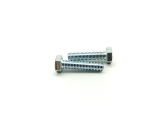 ISO4017 Metric Zinc Plated Bolts And Nuts Class 8.8 Hex Cap Hex Screw Bolts BZP Bright