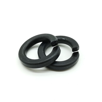 ASME B18.21.1 Regular Helical Spring Lock Washers Split Lock Washers Black Oxide